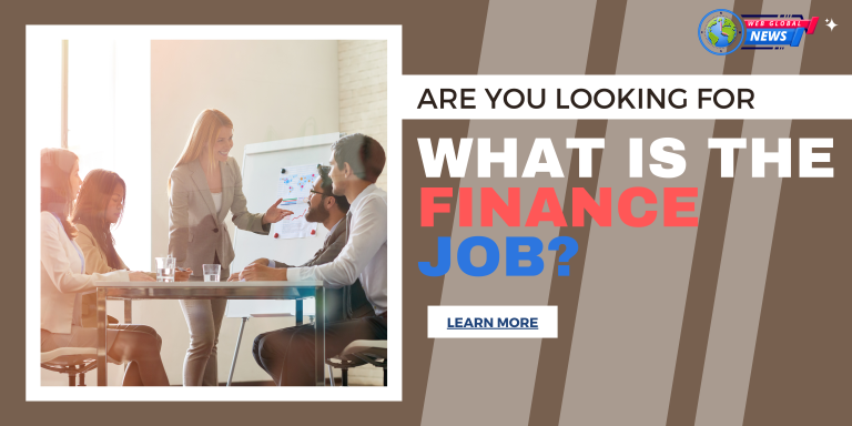 What is the finance job?