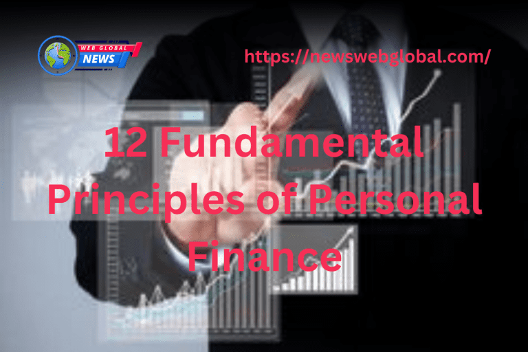 12 Fundamental Principles of Personal Finance